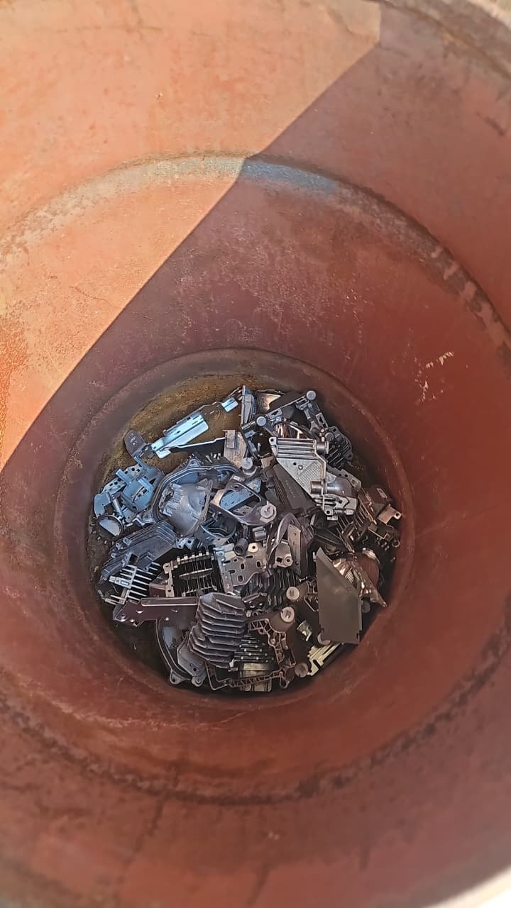 Recovered aluminium castings