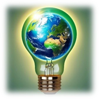 Green Lighting sustainability symbol
